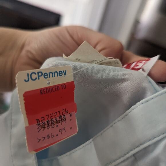 NEW Vintage Women's Light Blue Caryle Shirtmakers 11 fits US 8 Modern - SPOT - Picture 5 of 6